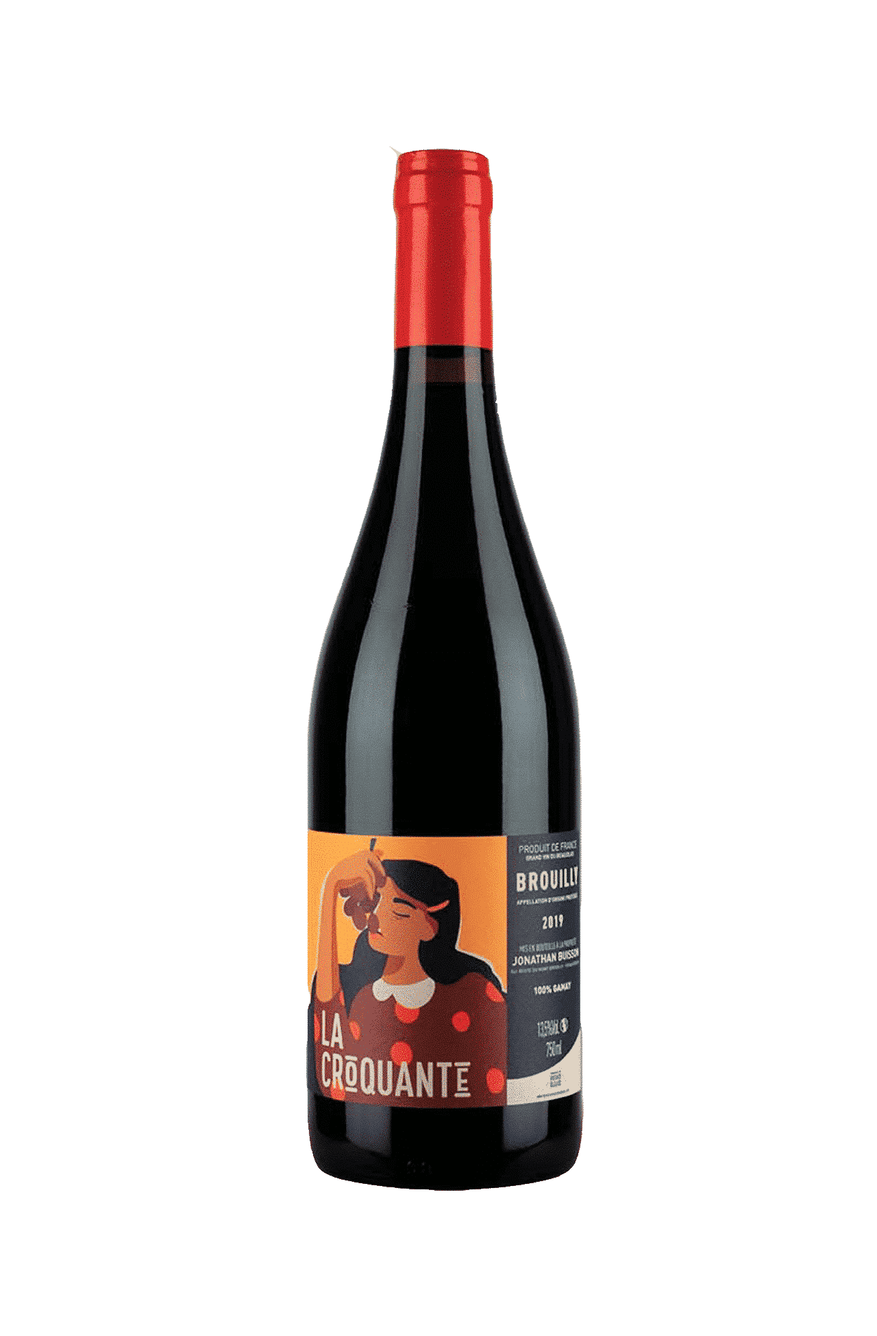 La croquante Brouilly, vin de femme, livraison vin