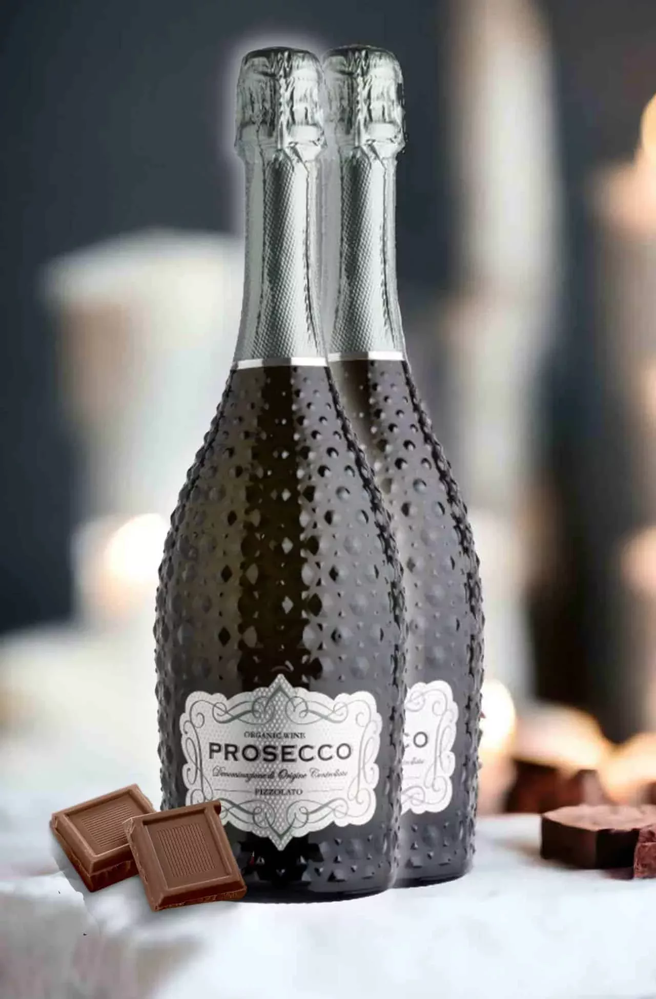 box pour la st valentin prosecco et chocolat