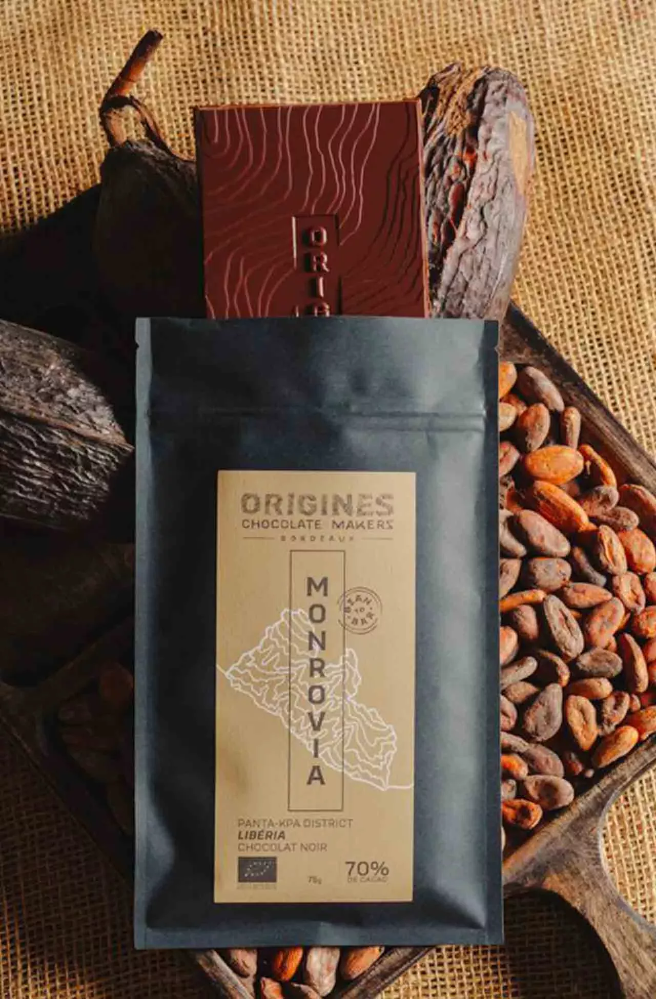 chocolat liberia 70% Cacao