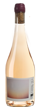 bouteille de vin rosé