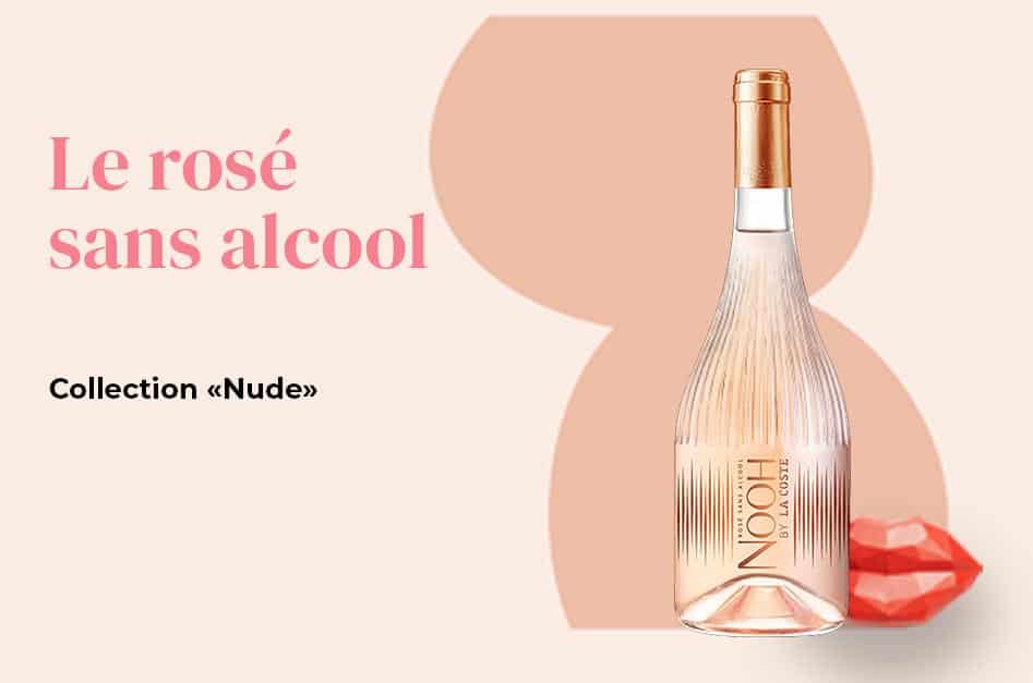 collection vins rosés sans alcool