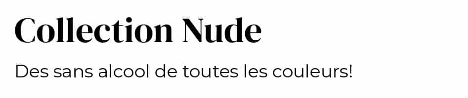 collection vin blanc sans alcool