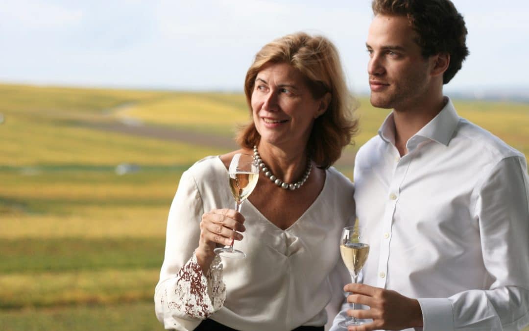 famille taittinger mère et fils