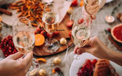 Les 5 meilleurs plats de fêtes et leurs accords avec un vin pétillant sans alcool