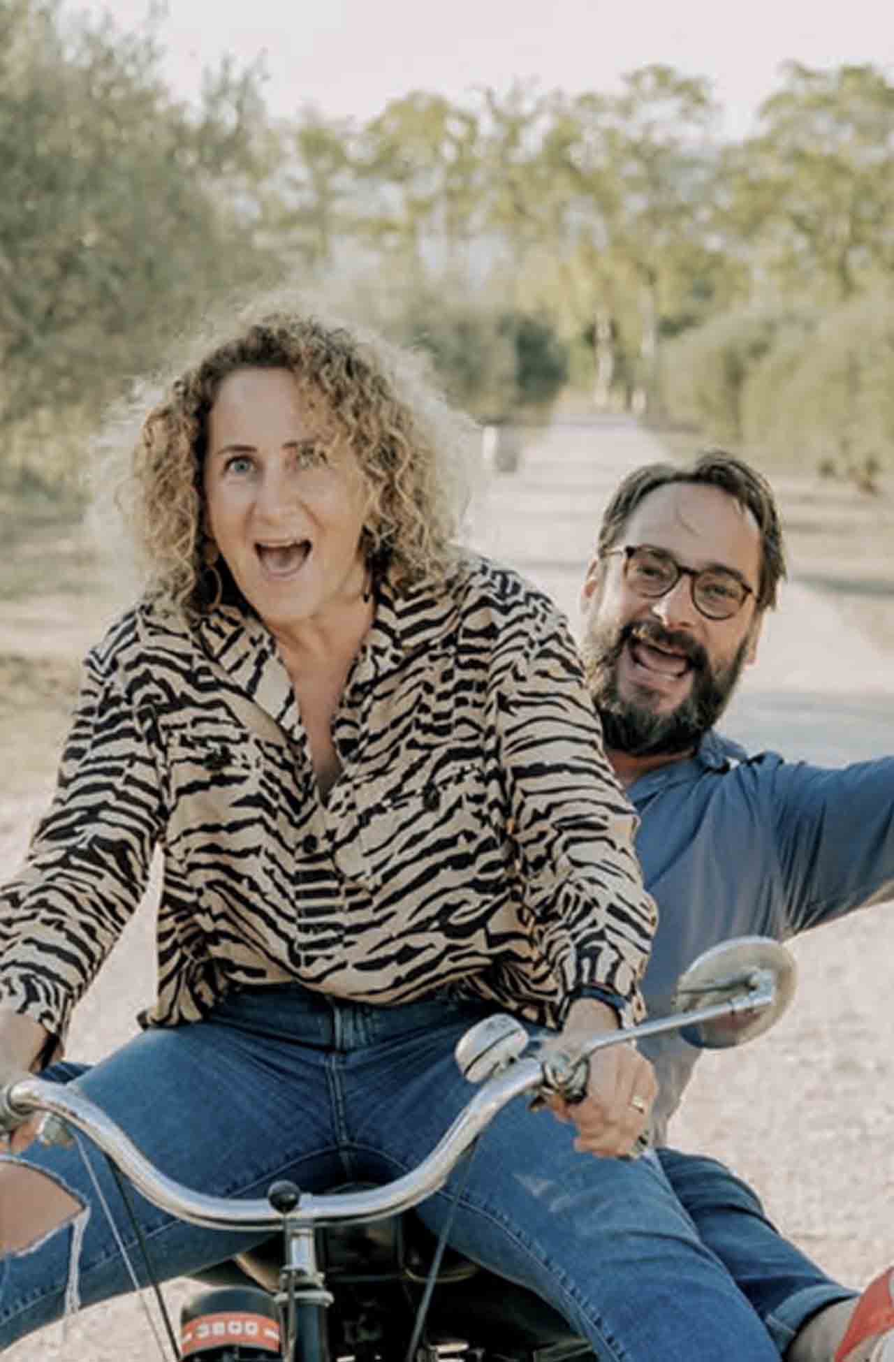 domaine de la grande sieste, boris et leticia<br />