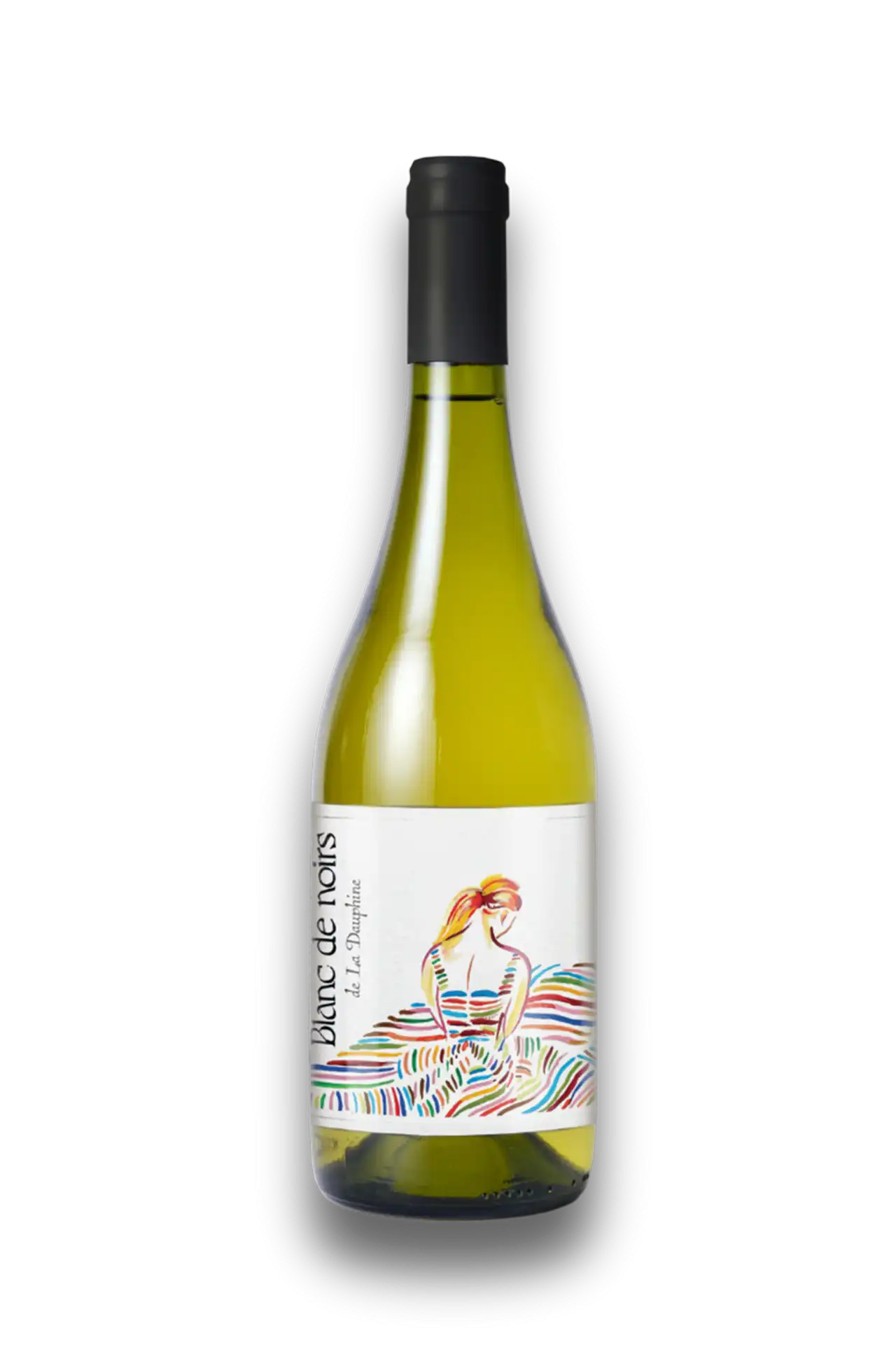 château de la dauphine bouteille de vin blanc de noirs bio de bordeaux